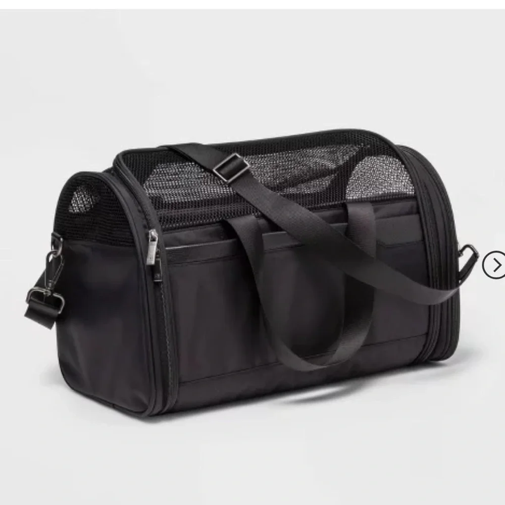 New | Signature Pet Dog Carrier Duffel Bag - Open Story™